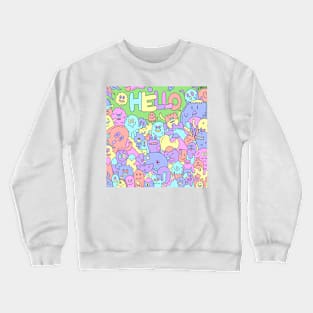 Hello Crewneck Sweatshirt